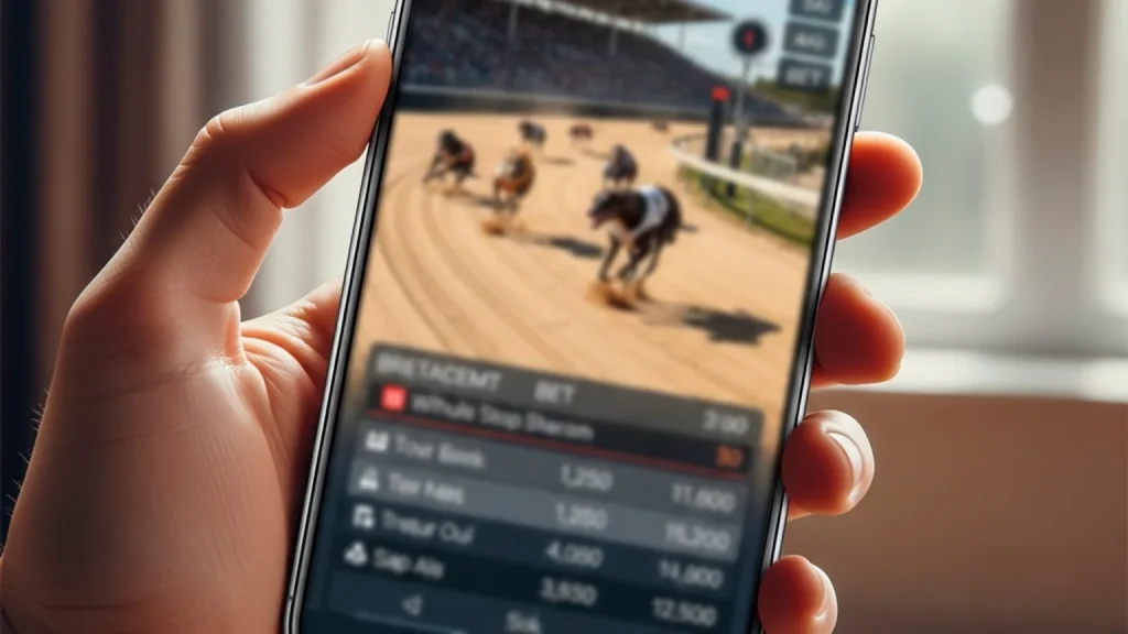 bet365 greyhound racing stream on smartphone