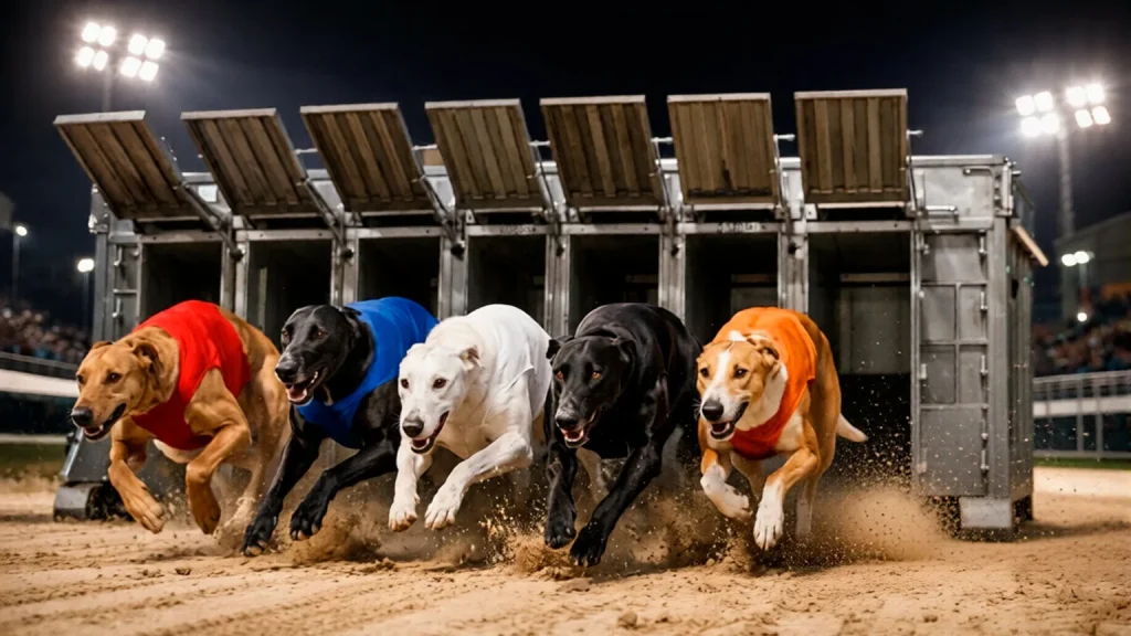 GBGB official greyhound race start procedure